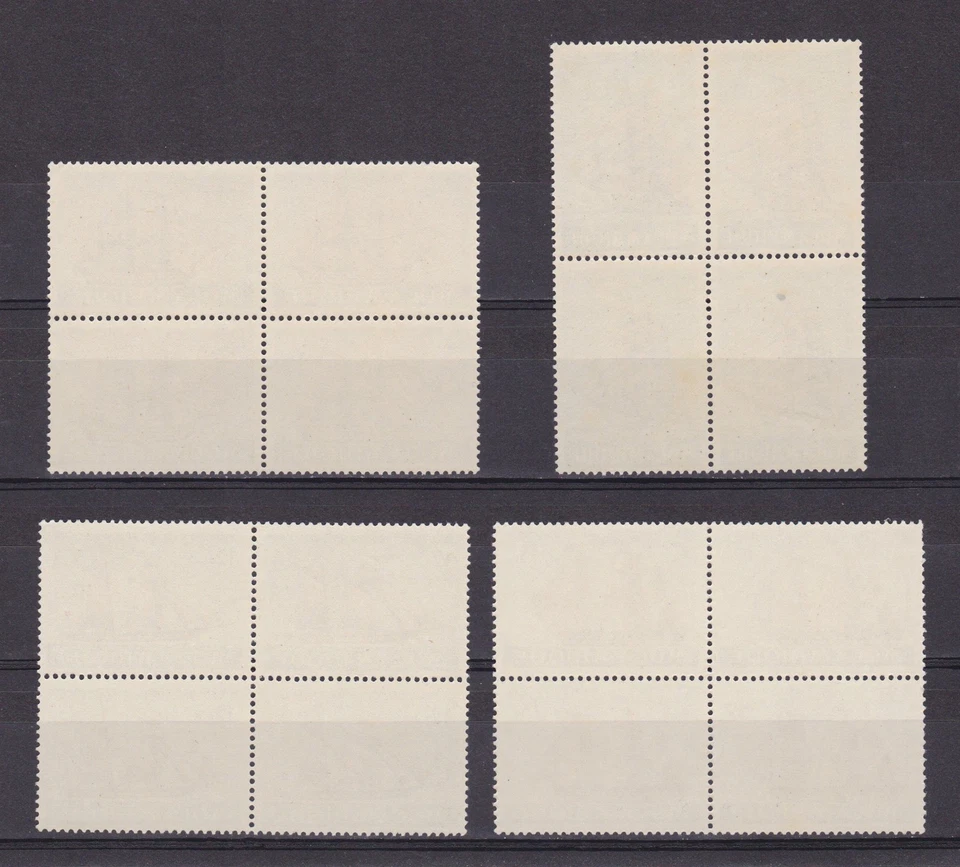 MOZAMBIQUE 1963, Sc # 447-454, CV $41, корабли, набор деталей, блоки 4, MNH - Изображение 2 из 2