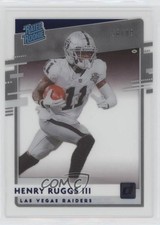 2020 Chronicles Clearly Donruss Rated Rookie Blue /99 Henry Ruggs III 08lb