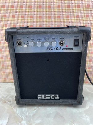 Eleca EG-10J E-Gitarre Übungsverstärker Verstärker schwarz original getestet funktioniert
