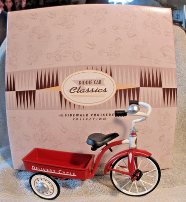 Vintage Hallmark Kiddie Car 1950 Garton Delivery Cycle Sidewalk Cruisers