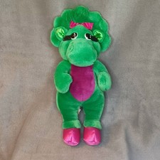 Vintage 1992 Baby Bop Plush Closed Mouth Lyons Barney  Friends Dinosaur 90's