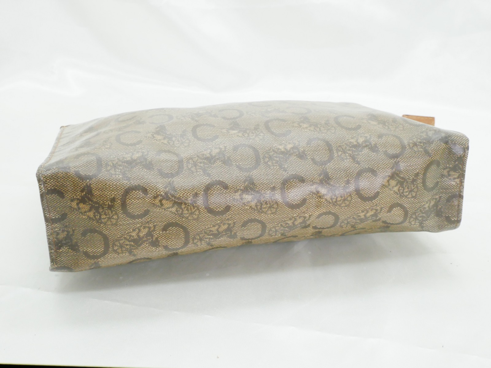 CELINE PVC All over Pattern Pouch Second Bag Clut… - image 5