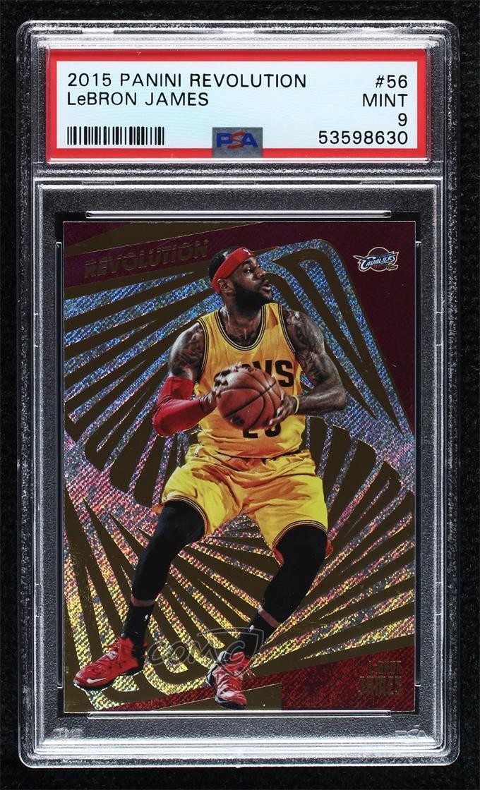 2015-16 Panini Revolution LeBron James #56 PSA 9 MINT 9l4