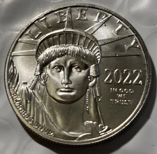 2022 American Eagle 1 oz .9995 Platinum Uncirculated $100 Coin BU