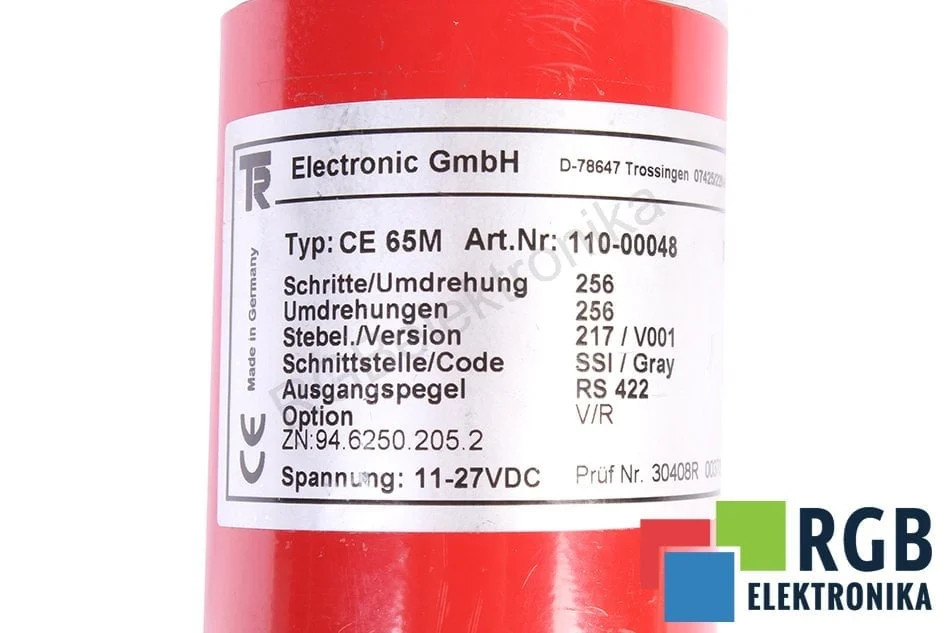 CE65M 110-00048 TR ELECTRONIC - Reconditionné - Garantie 24 mois