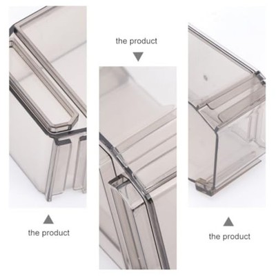 Organisationsset Home Storage Schublade Organizer Modulares Design 6 Kunststofft
