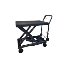 Hydraulischer Hebetischwagen 500kg Hubtisch Ablage Werkstatt Industrie Fußpumpe