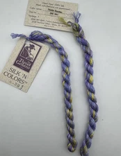 The Thread Gatherer silk 'n colors Floss-SNC 991 Thistle Garden -2 Skeins