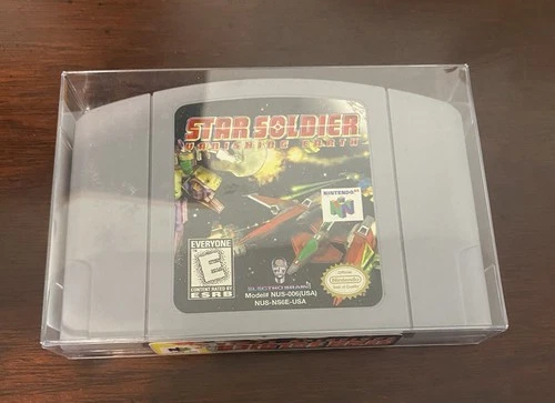 Star Soldier Vanishing Earth Nintendo N64 Authentic Tested And Working! Rare!