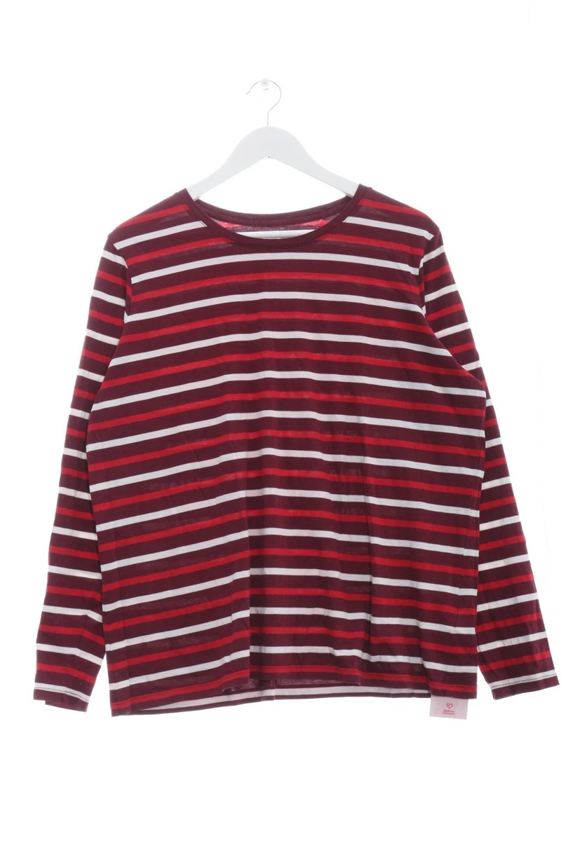 T-shirt manica corta a raglan Rosso/Blu Navy