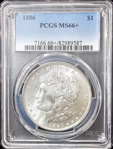 1886 Morgan Dollar MS-66+ PCGS VIDEO