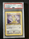 Meowth Jungle 1st Edition #56 PSA  10 GEM MINT Pokemon Graded Card Slab