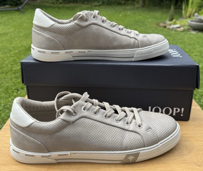 JOOP! Sneaker vegas ice grau 42 Herren Schuhe perforiert Top Zustand Joop! Box