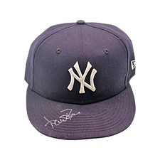 Aaron Boone New York Yankees Autographed 2021 Game Used Hat
