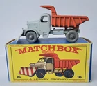 MATCHBOX LESNEY VINTAGE 16c SCAMMELL SNOWPLOUGH, RARE GPW, EXCELLENT PLUS, BOXED