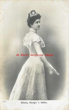 Italian Royalty, RPPC, Italy Queen Helene, Elena of Montenegro, Photo No B61