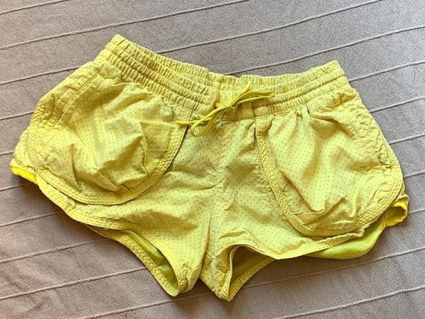 Women Stella McCartney Shorts Yellow 36 / S / 44