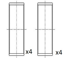 FAI AutoParts BB2068-STD Pleuellager FüR Nissan,Opel,Renault,Vauxhall-image
