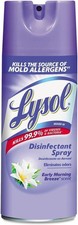 Lysol Disinfectant Spray, Early Morning Breeze, 12.5 Oz Free Shipping