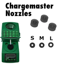 RCBS Powder Chargemaster 1500 Nozzle Orifice Set of 3 Pieces S-M-L Reloading