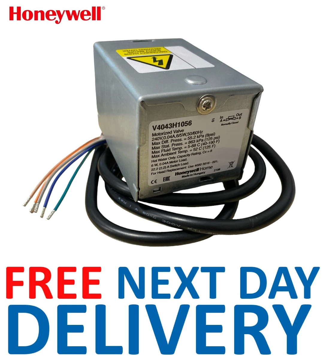 Honeywell 22mm/28mm 2 Port Motorised Zone Valve Actuator 40003916 