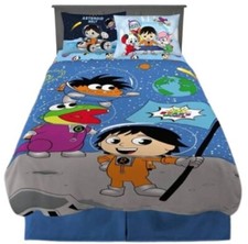 Ryan's World Kids Twin/Full Blanket  Sheet Set-W2569651375, W9340130535