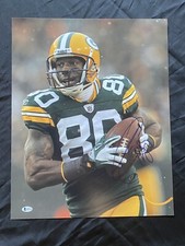 Donald Driver Green Bay Packers Auto Signed 16x20 Photo ~ BAS Beckett COA