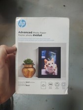 HP ADVANCED PHOTO PAPER ENHANCE PHOTOS DESIGNED FOR INKJET PRINTERS 100 SHEETS
