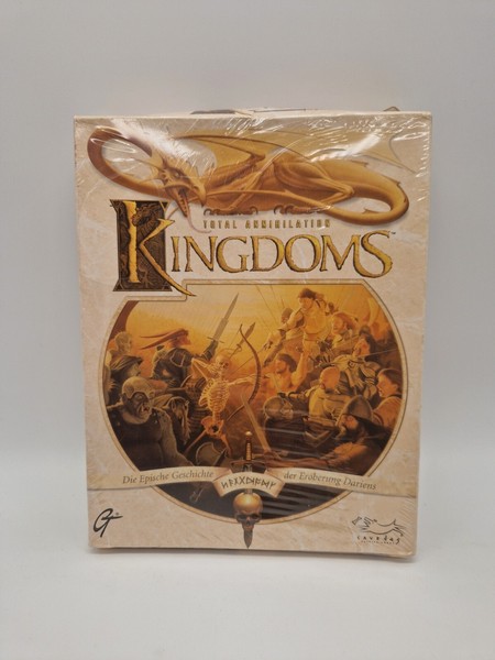 Total Annihilation - Kingdoms Pc Big Box Cd-Rom Neu In Folie-image