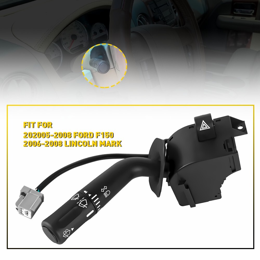 ウィンカースイッチ レバー Compatible With C-Class S203 For C180 C200 C220 C230 ウィンカースイッチ  レバー Pontiac Torrentウィンカースイッチ2007 2008 2009 | メスコネクター2個 | ヘッドライト調光器 | 2