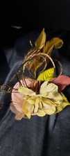 Spring-Summer Rose Beige Hair Clip/Small Fascinator RB104