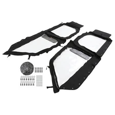 Pair Of Soft Doors W/hardware For Polaris General 4 1000 17-24 XP 4 1000 20-24