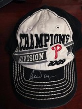 Jamie Moyer Autographed 2009 NL East Division Champs Hat From His Collection 