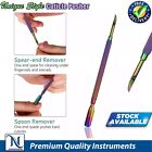 Stainless Steel Pointed Cuticle Pusher Nail Cleaning Nail Salon / Home Use Tools