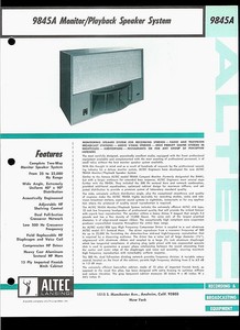 altec 9845a