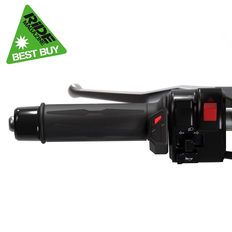 Premium Motorrad Beheizt Griff Stange Slim Kontrolle Best Kauf Zuerkennen 120mm - Bild 2 von 4