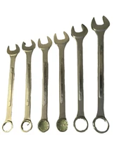 PRO 6 piece Super Jumbo Combination Spanner Set Wrench 33-50mm 1866