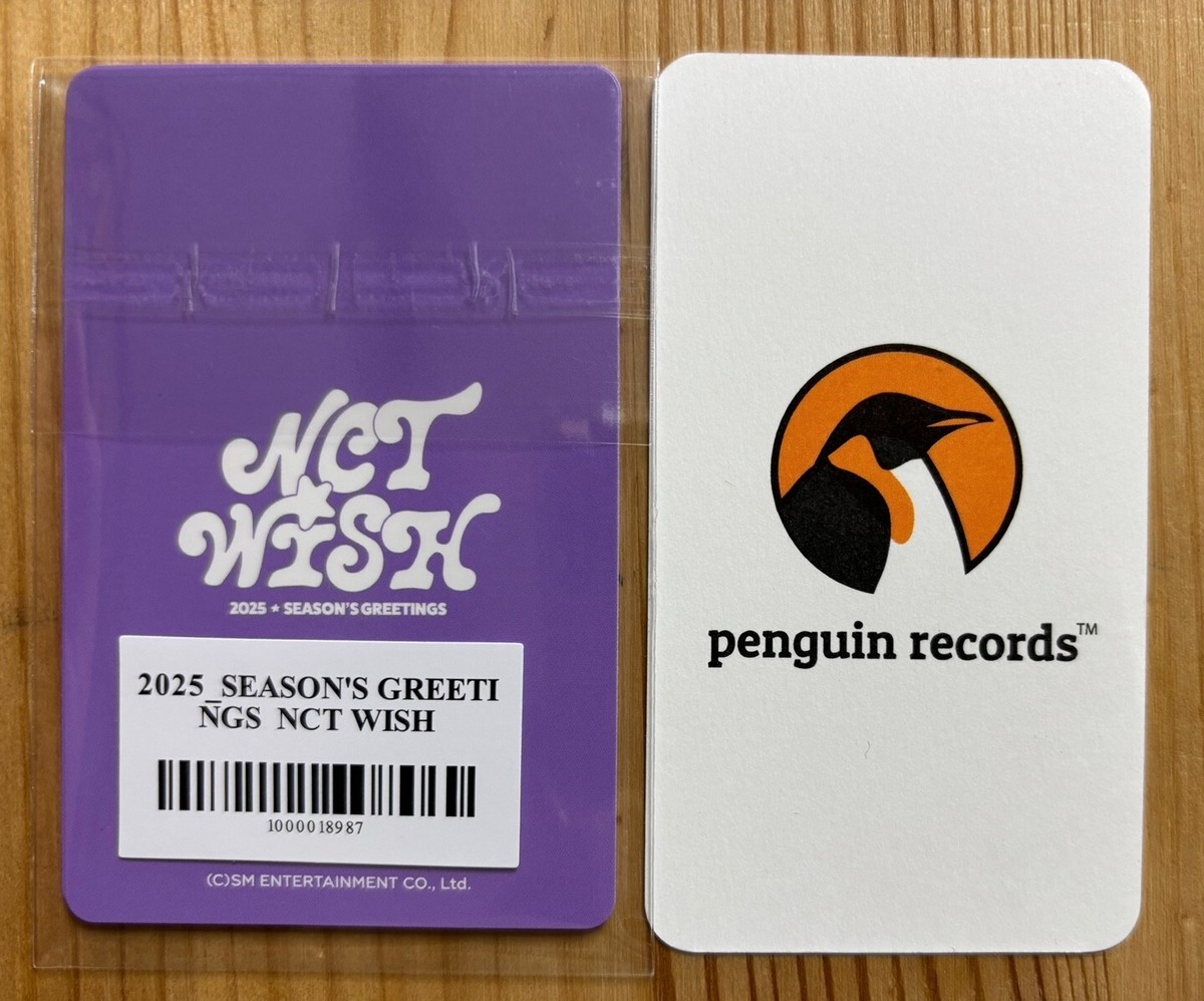 NCT WISH - 2025 season's greetings SMSTORE POB PHOTO CARD SET | eBay