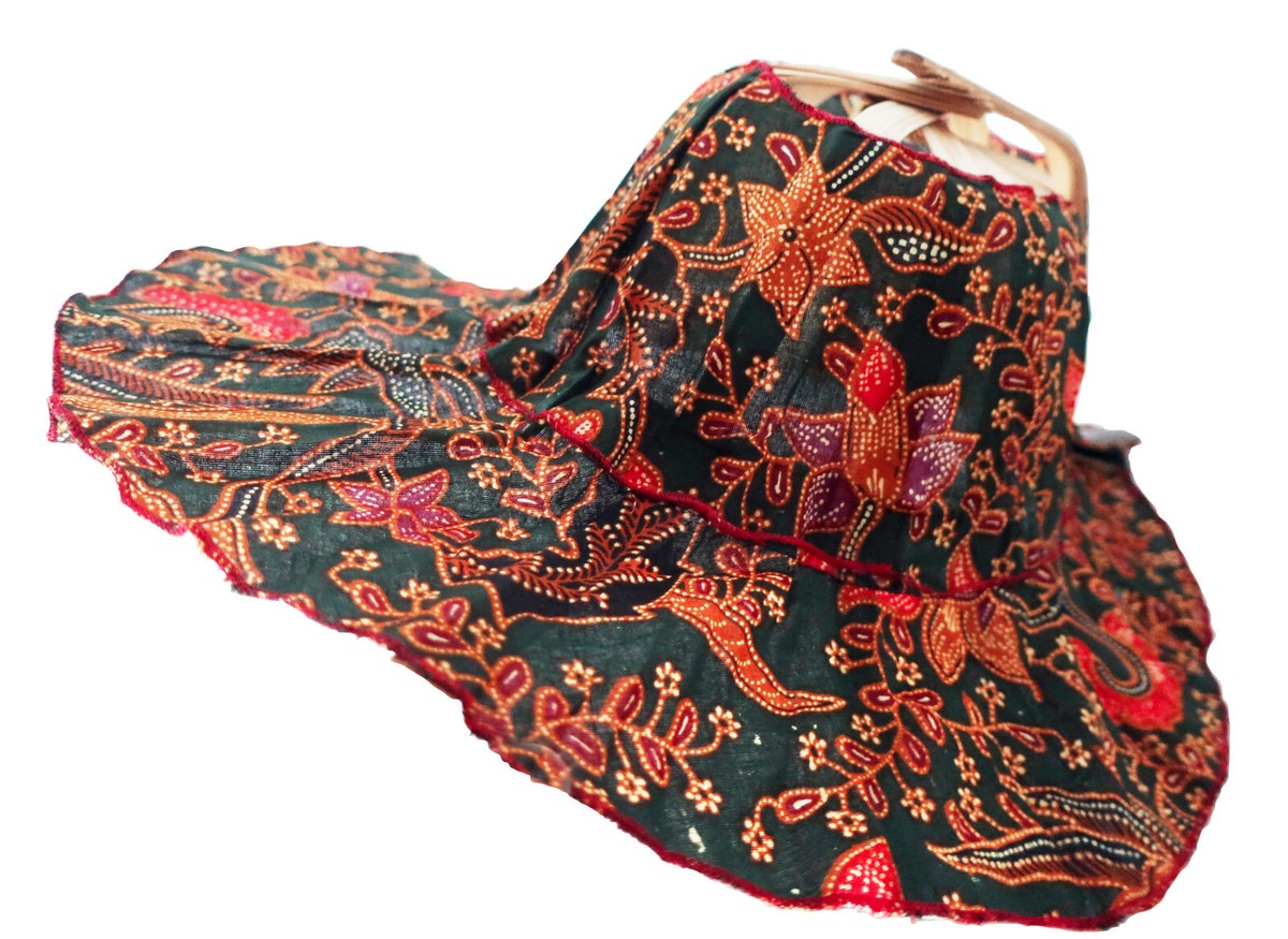 Cappello da Sole Bamboo Ventaglio Pieghevole Ventola Estate Donna