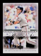2002 Upper Deck Honor Roll - Dream Moments Chipper Jones #45