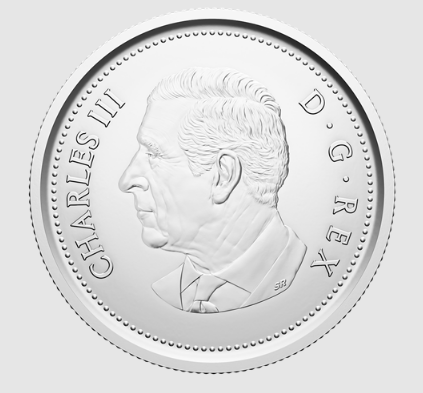 2023 Canada 5 cent nickel - King Charles BU from special wrap roll