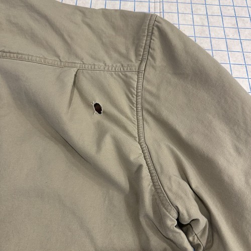 Wolverine Men's XL Blanket Lined Jacket Brown Chore Work Flannel Tan Pockets - Picture 12 of 20