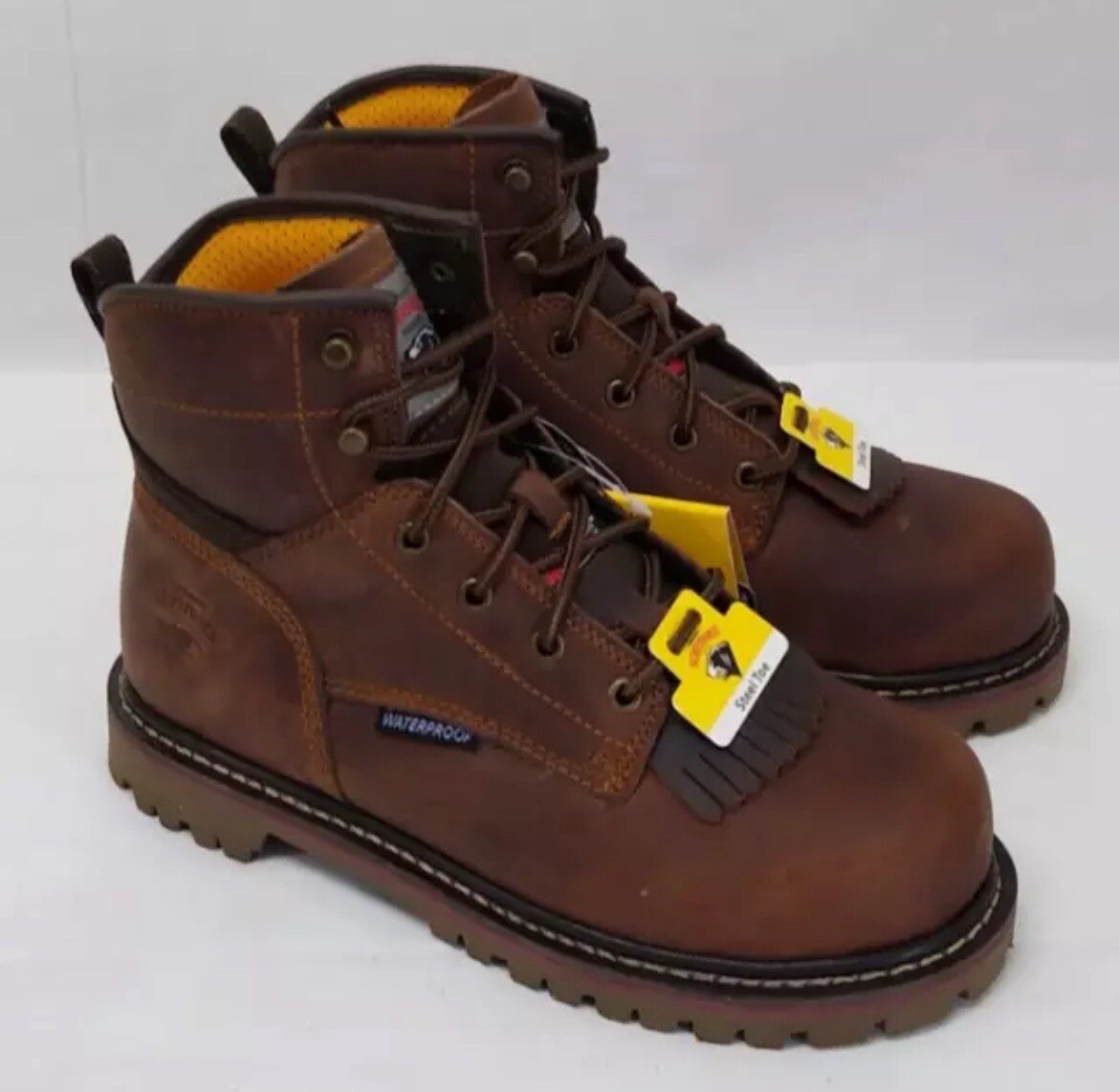 Herman Survivors Men Dover Steel Toe Work Boots Waterproof 6  display picture 1