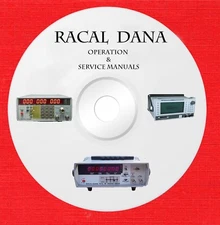 Racal Dana Owners Service schematics manuals on 1 DVD in pdf format