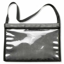 Test Drive Car Dealer License Plate Bag Vinyl Holder with Straps Brand New