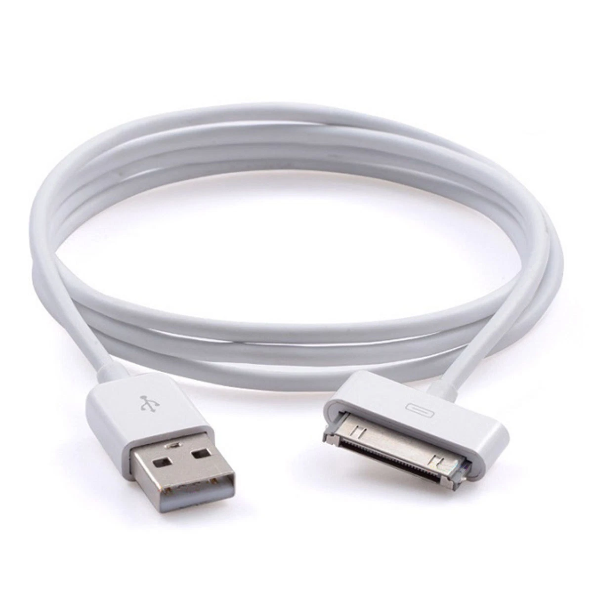 MFI 3FT USB Data Sync 30 pin Cable Cord for iPhone 4 4S The new iPad iPod  touch 2nd nano 5th 