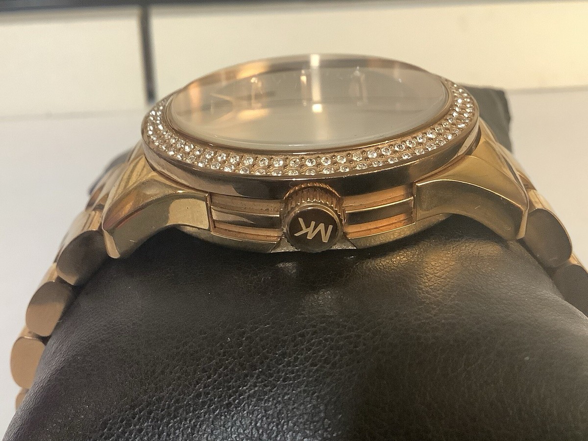 Micheal Kors watchMK 5494 Pink gold watch Michael Kors Brown in Pink gold - 25256464 main image 3