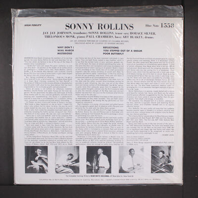 SONNY ROLLINS: vol. 2 BLUE NOTE 12