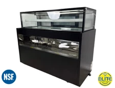 NSF 72" W Refrigerated Open Air Cooler Display Case Grab & Go Merchandiser ETL