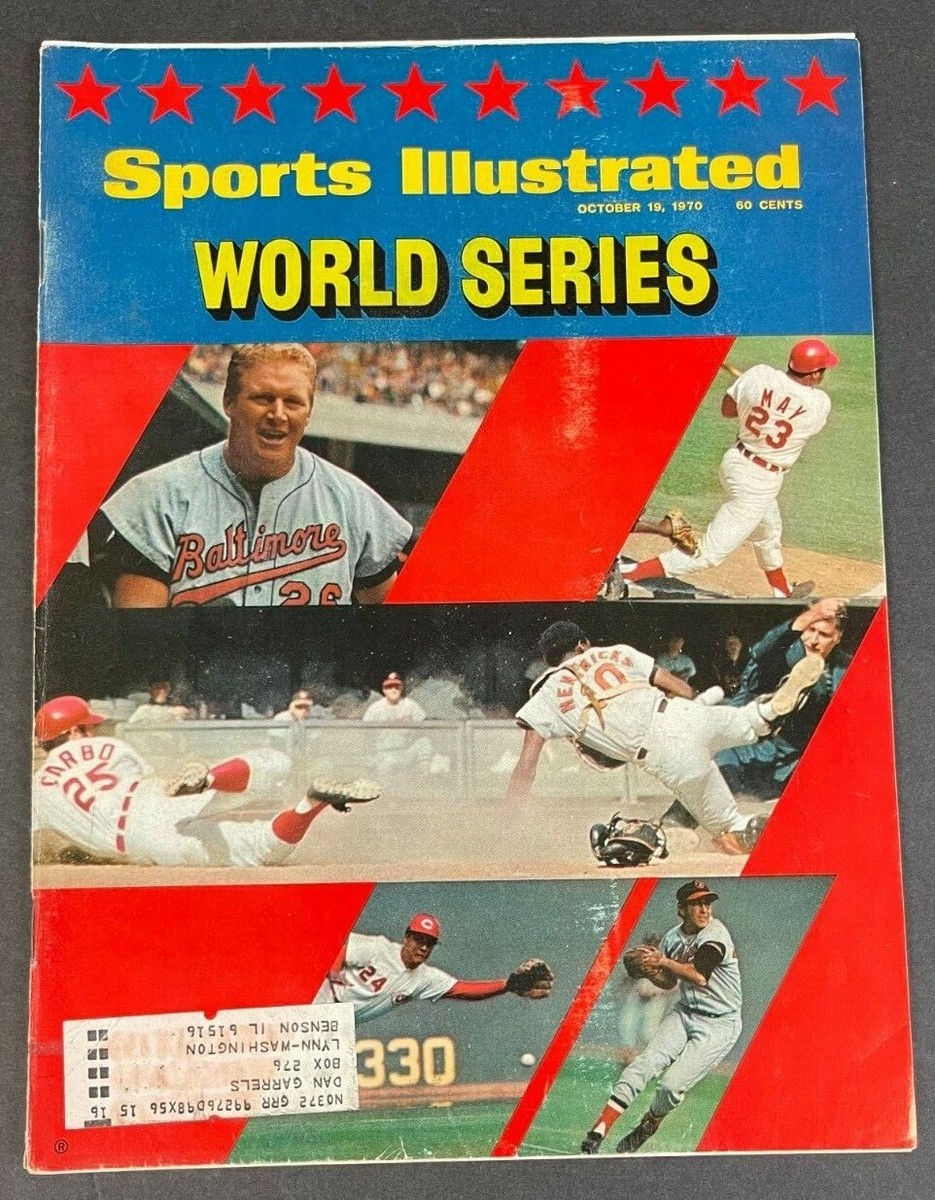 1970 OCTOBER 19 SPORTS ILLUSTRATED MAGAZINE WORLD SERIES 92421 | eBay